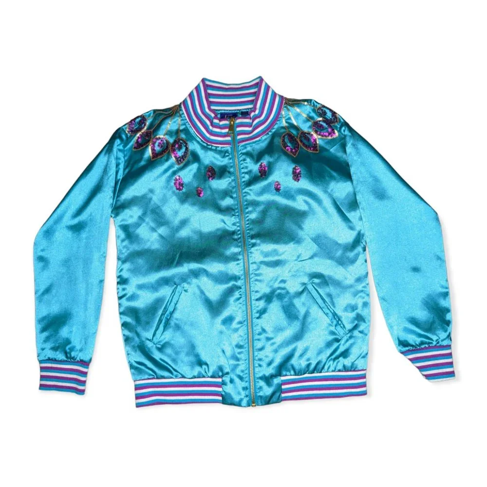 Disney Aladdin Themed Jacket Girl Size 10/12